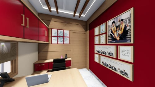 Office cabin interior design