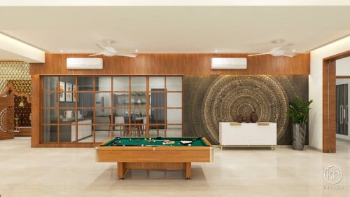Pool table Design for Residential house