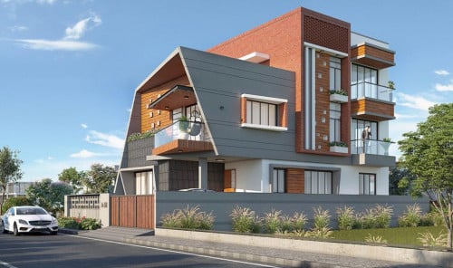 Elevation for Residential House