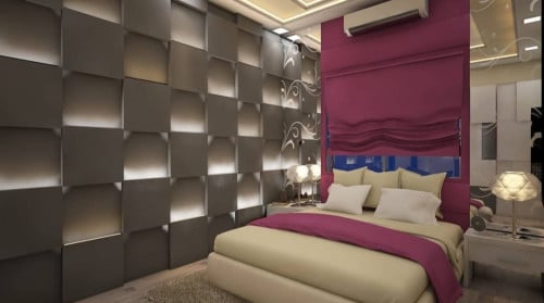 Wall Design for bedroom 