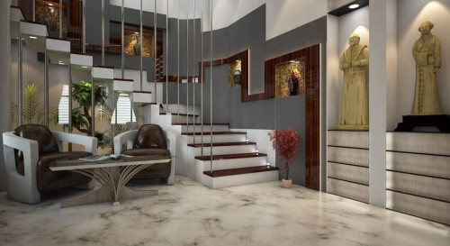 Stairs Design for living room 