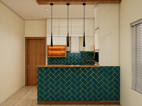Tiles Design for Kitchen interior