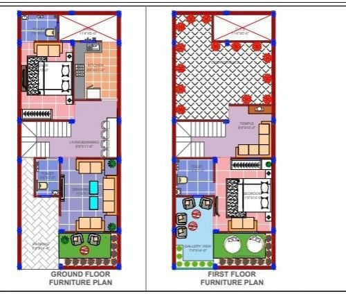 Duplex Floor Plan 