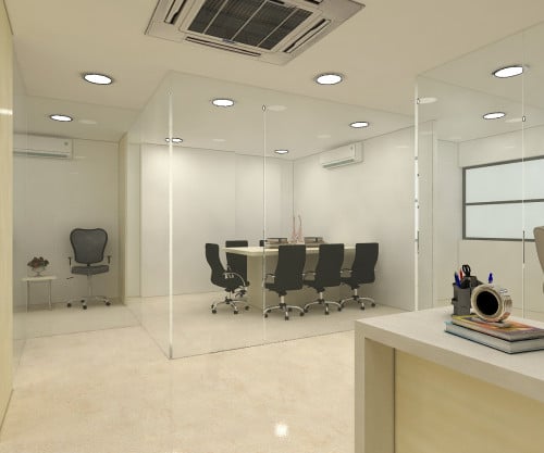 Glass Partition For Conference Room  