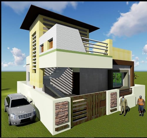 Duplex elevation Design