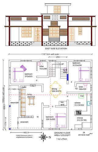 Floor Plan and elevation design