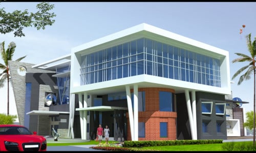 Elevation Designs for school building 
