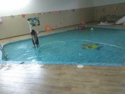 Swimming Pool Interior At School