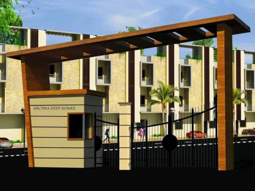 entrance gate designs for residential complex