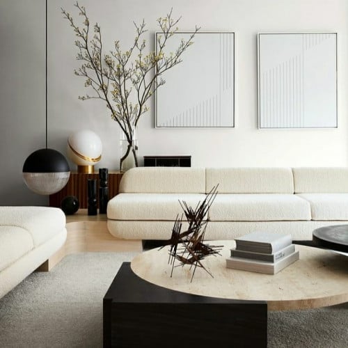 Modern Living room interior 