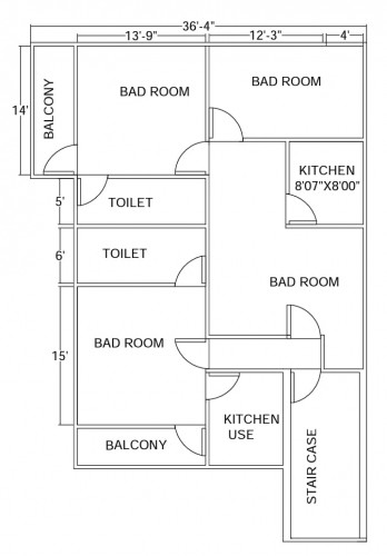 Residential House Floor Plan Best Floorplan Architectural Hire A Make My Expert Residential House Floor Plan Best, Residential House Design Plans