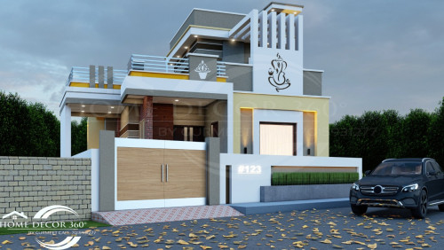 Residential House elevation 