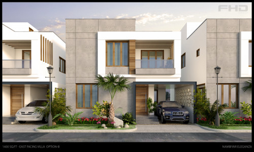 Villa elevation designs 