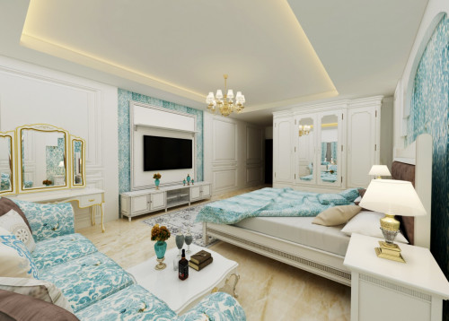 Luxury Master Bedroom Interior