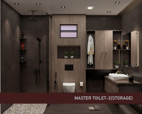 Master Toilet interior 