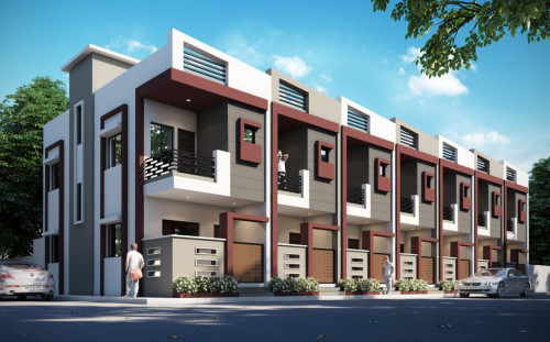 Residential Duplex Elevation 