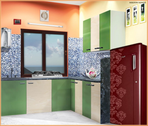 Modular kitchen Interior 