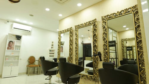 Modern Salon Interior 