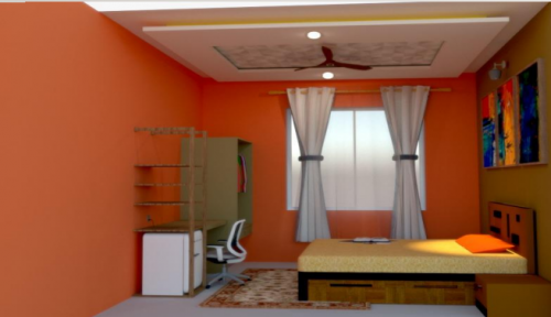 Bedroom interior 