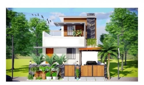 Duplex Villa Elevation Designs 