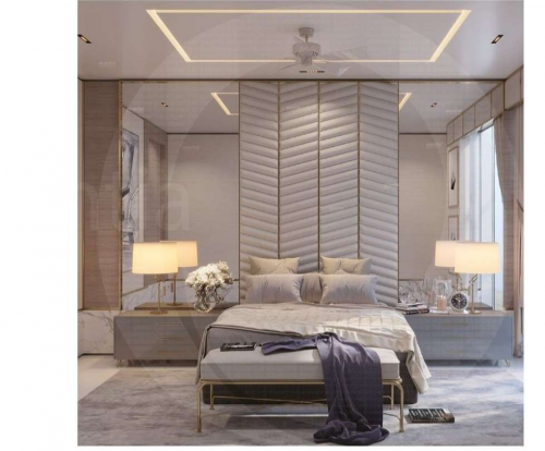 Luxury Bedroom interior 