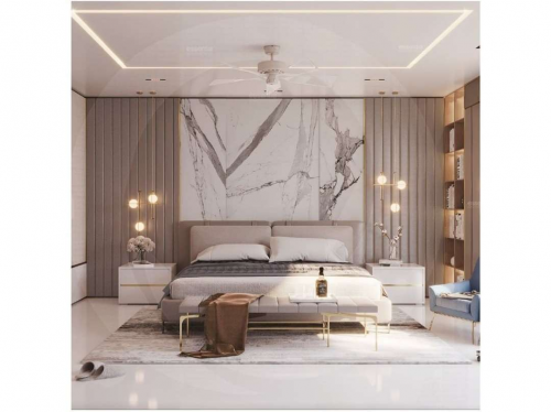 Master bedroom interior 