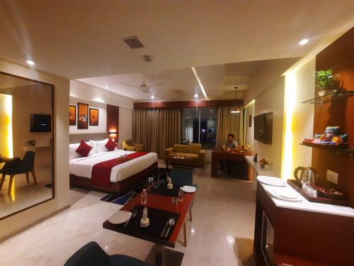 Luxury Hotel Room Interior