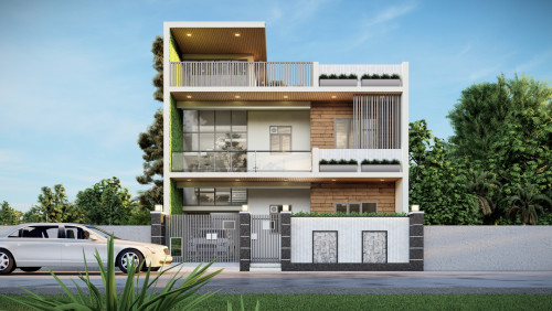 Residential House Elevation Designs 