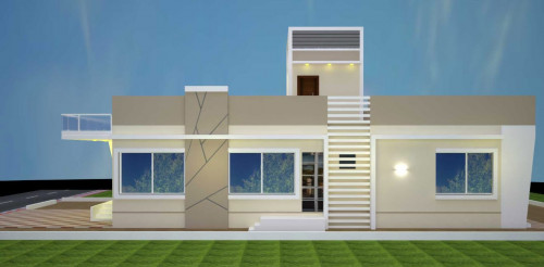 simplex house elevation