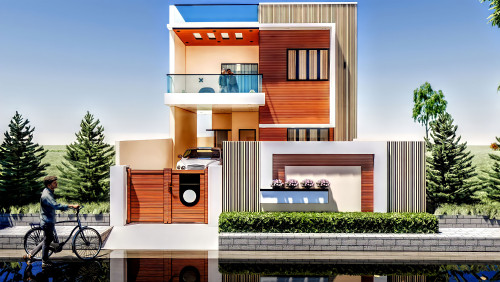 25 x 50 House Elevation Designs