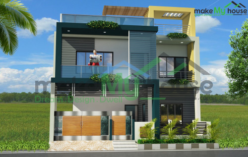 Buy 30x50 House Plan | 30 by 50 Elevation Design | Plot Area Naksha