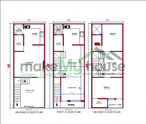 House Plan For 30 Feet By 40 Plot