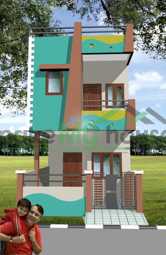 1 Bhk House Design Plans One Bedroom Home Map Single Bedroom Ghar Naksha