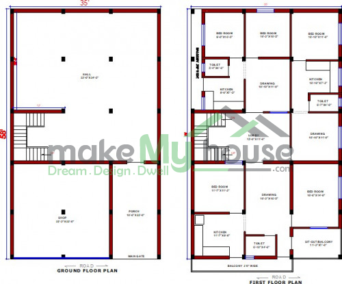 50x60 House Plan Home Design Ideas 50 Feet By 60 Feet Plot Size