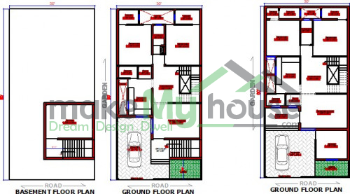 30x60 House Plan Home Design Ideas 30 Feet By 60 Feet Plot Size