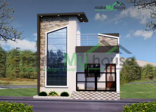 18x50 House With Office Plan 900 Sqft House With Office Design 3 Story Floor Plan