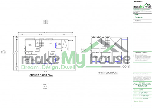 26 16 Front Elevation 3d Elevation House Elevation