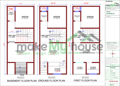 13 32 Front Elevation 3d Elevation House Elevation