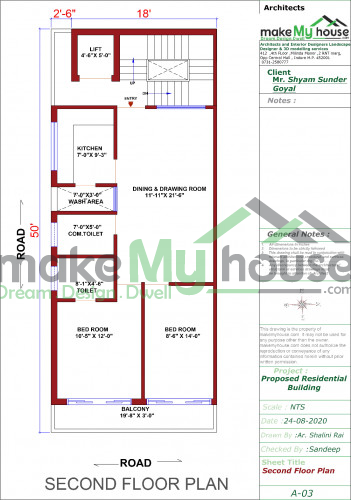 18 50 Front Elevation 3d Elevation House Elevation