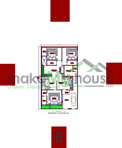 35x60 House Plan Home Design Ideas 35 Feet By 60 Feet Plot Size