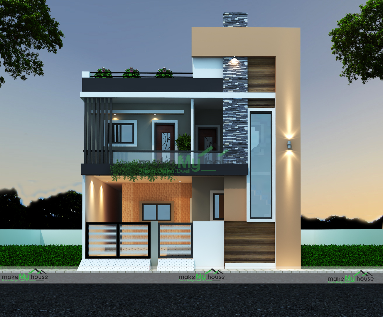 Is it possible to build a 2 BHK home in 1500 square feet