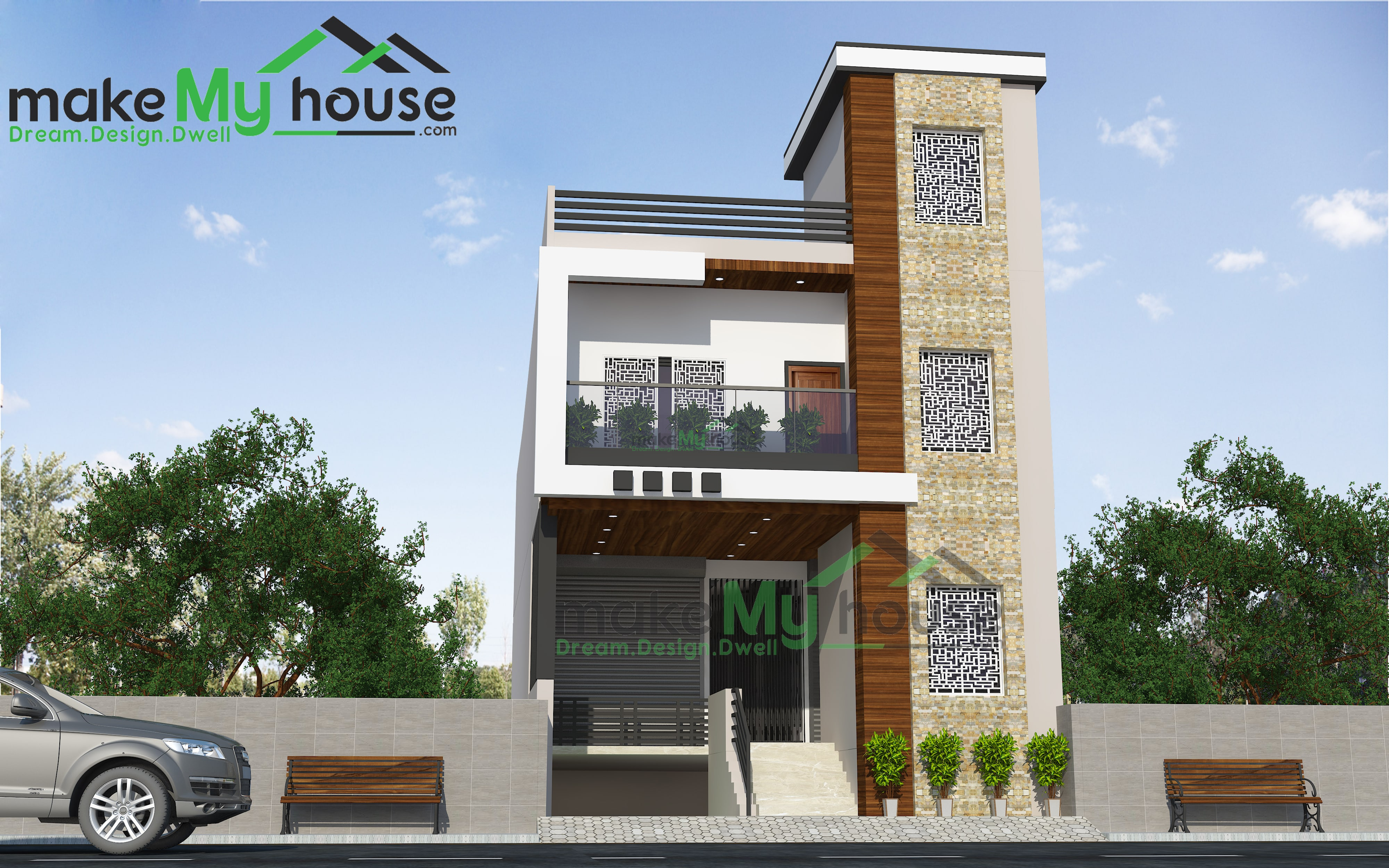 24x50 House With Shop Plan 10 Sqft House With Shop Design 2 Story Floor Plan