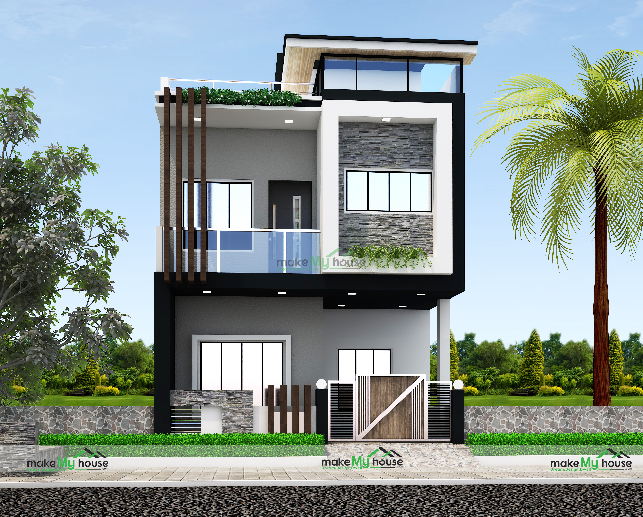 x25 Home Plan 500 Sqft Home Design 2 Story Floor Plan