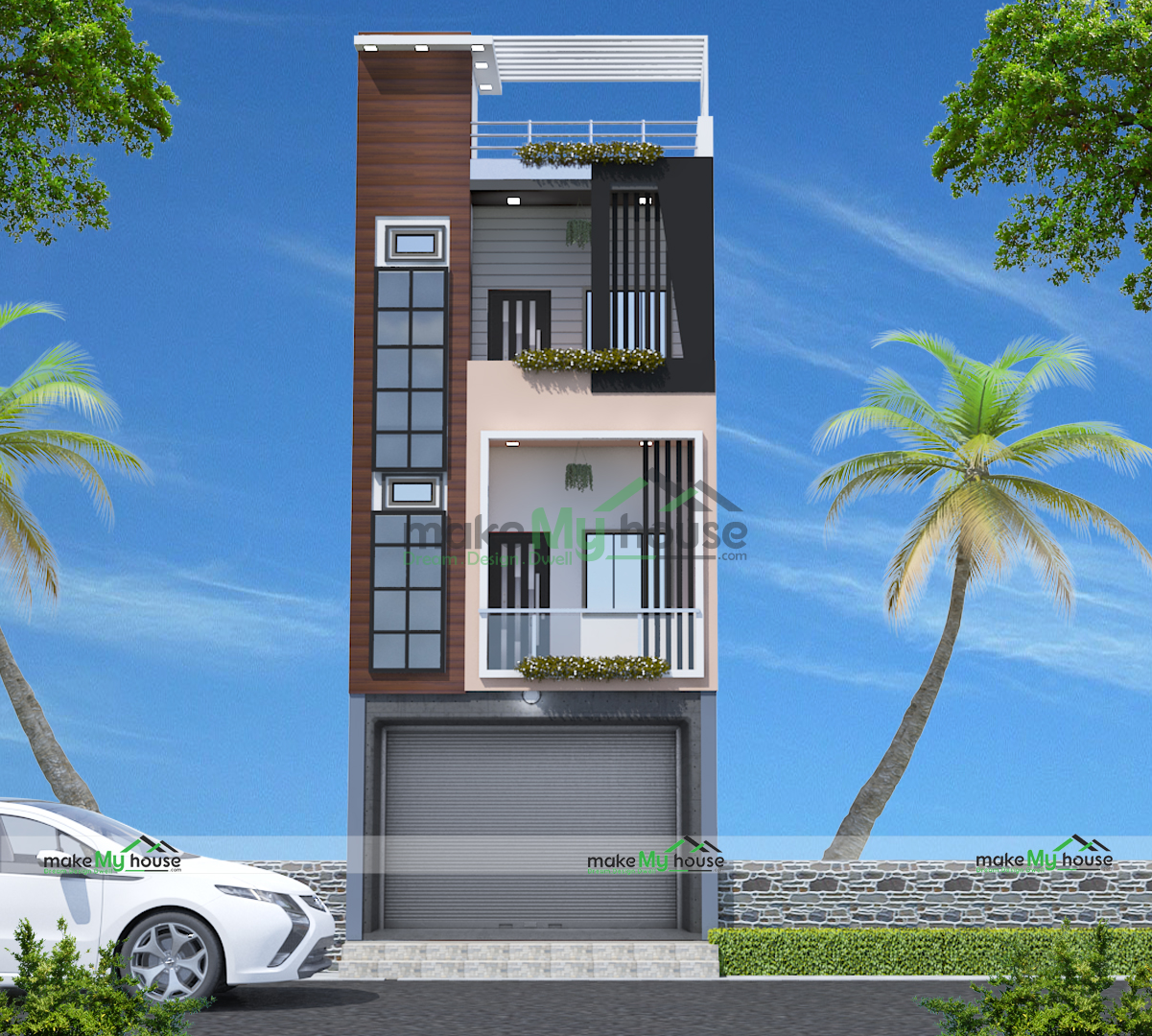 16x70 House With Shop Plan 11 Sqft House With Shop Design 3 Story Floor Plan