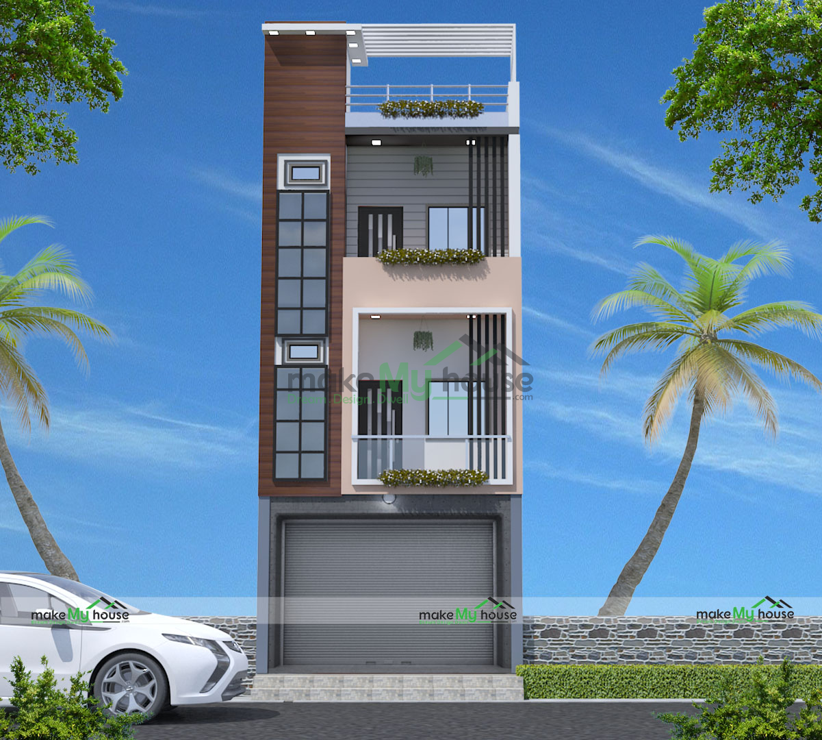 16x70 House With Shop Plan 11 Sqft House With Shop Design 3 Story Floor Plan