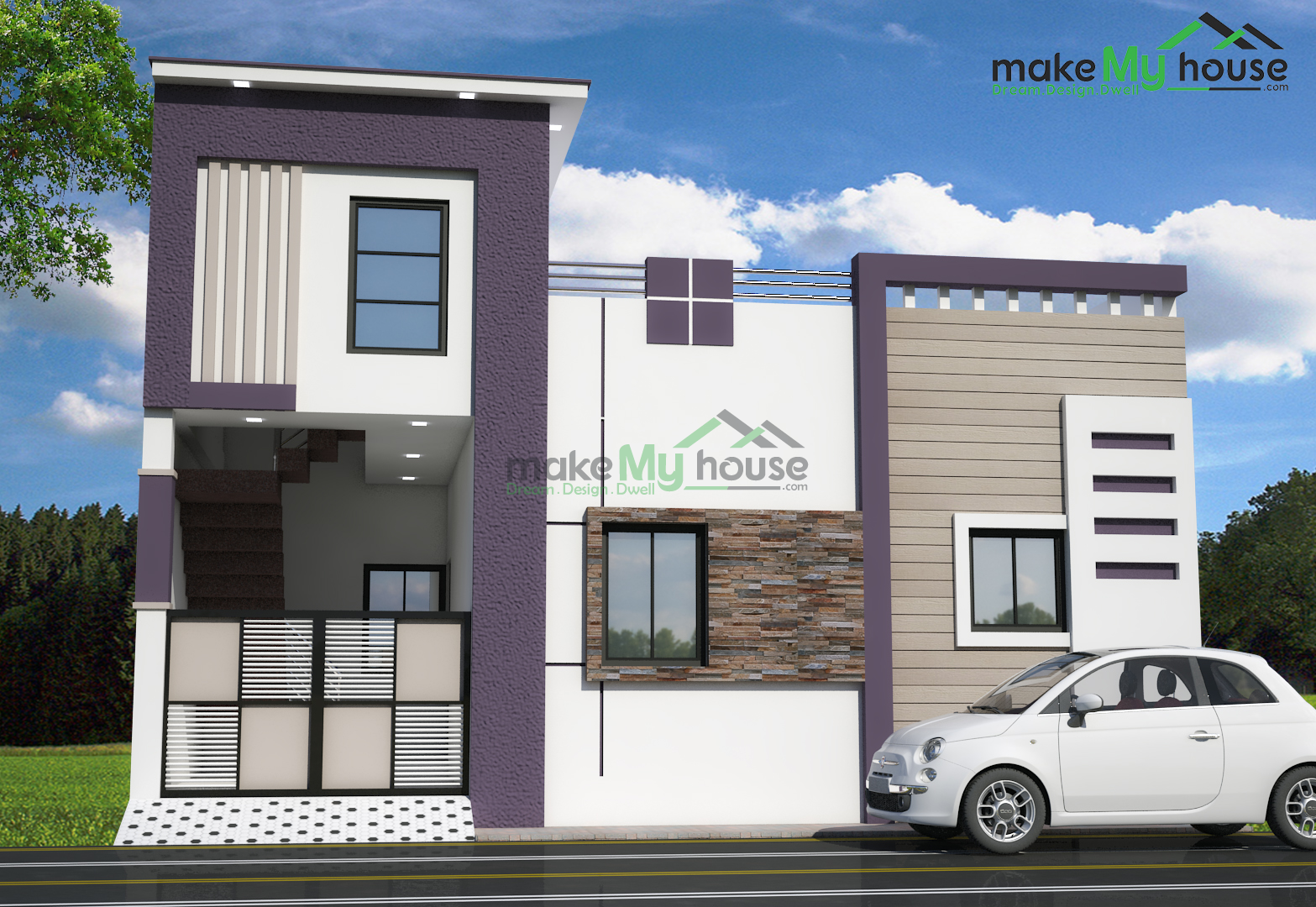 Buy 30x30 House Plan 30 By 30 Front Elevation Design 900sqrft Home Naksha
