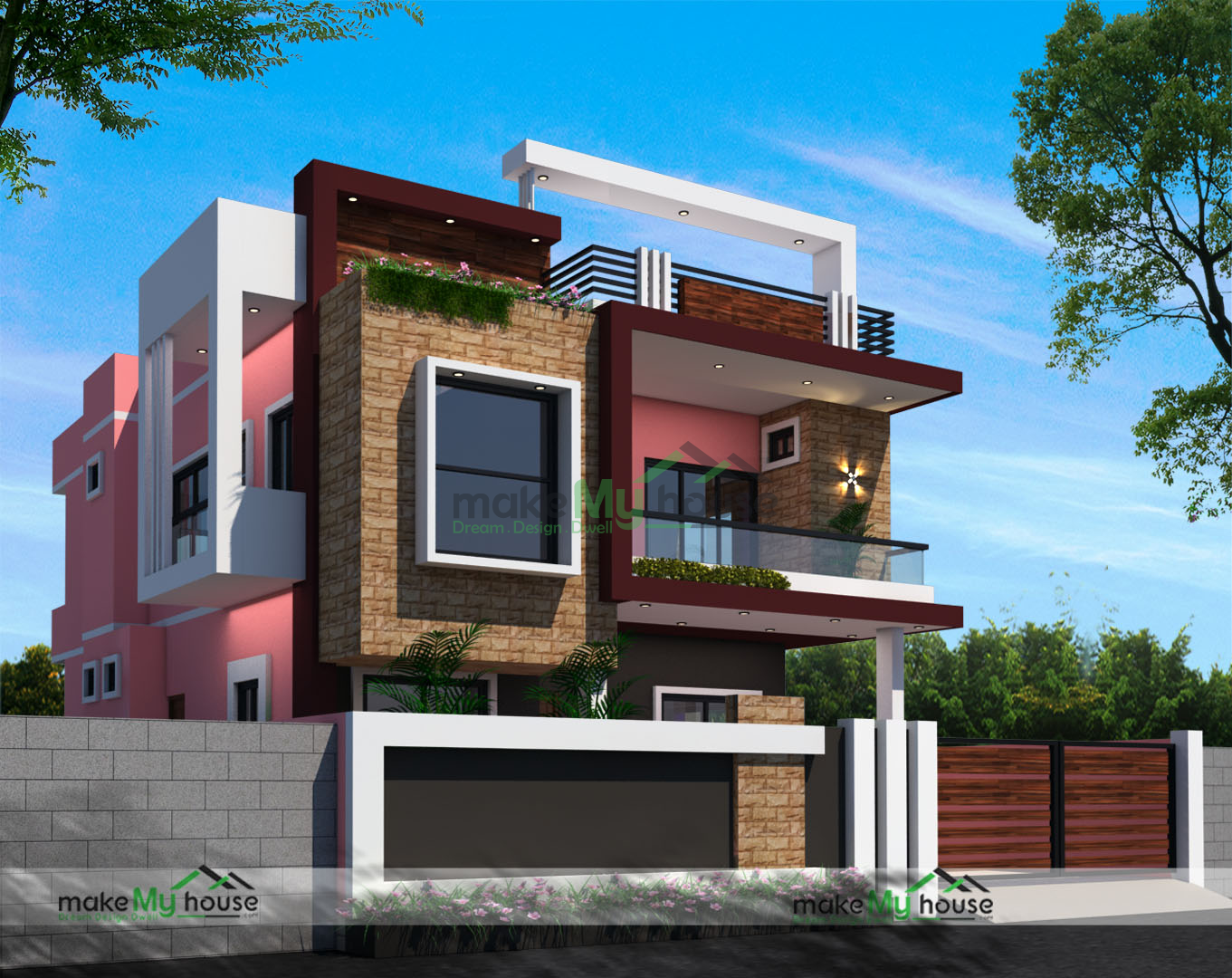 How can I get sample 5 BHK indian type house plans?