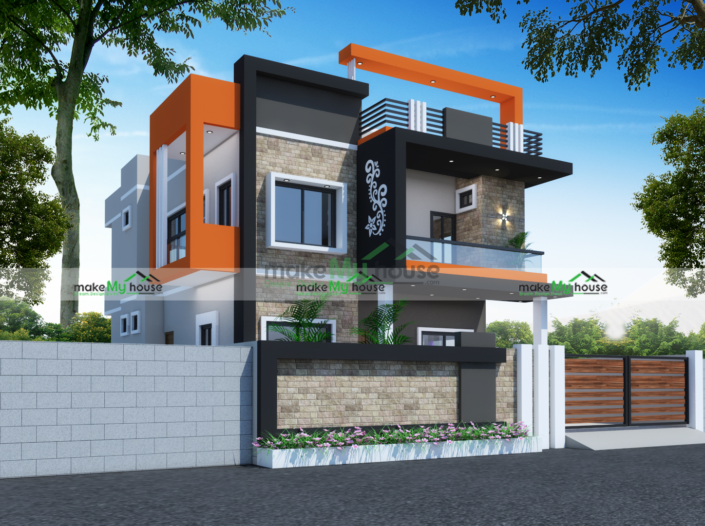 How can I get sample 5 BHK indian type house plans?