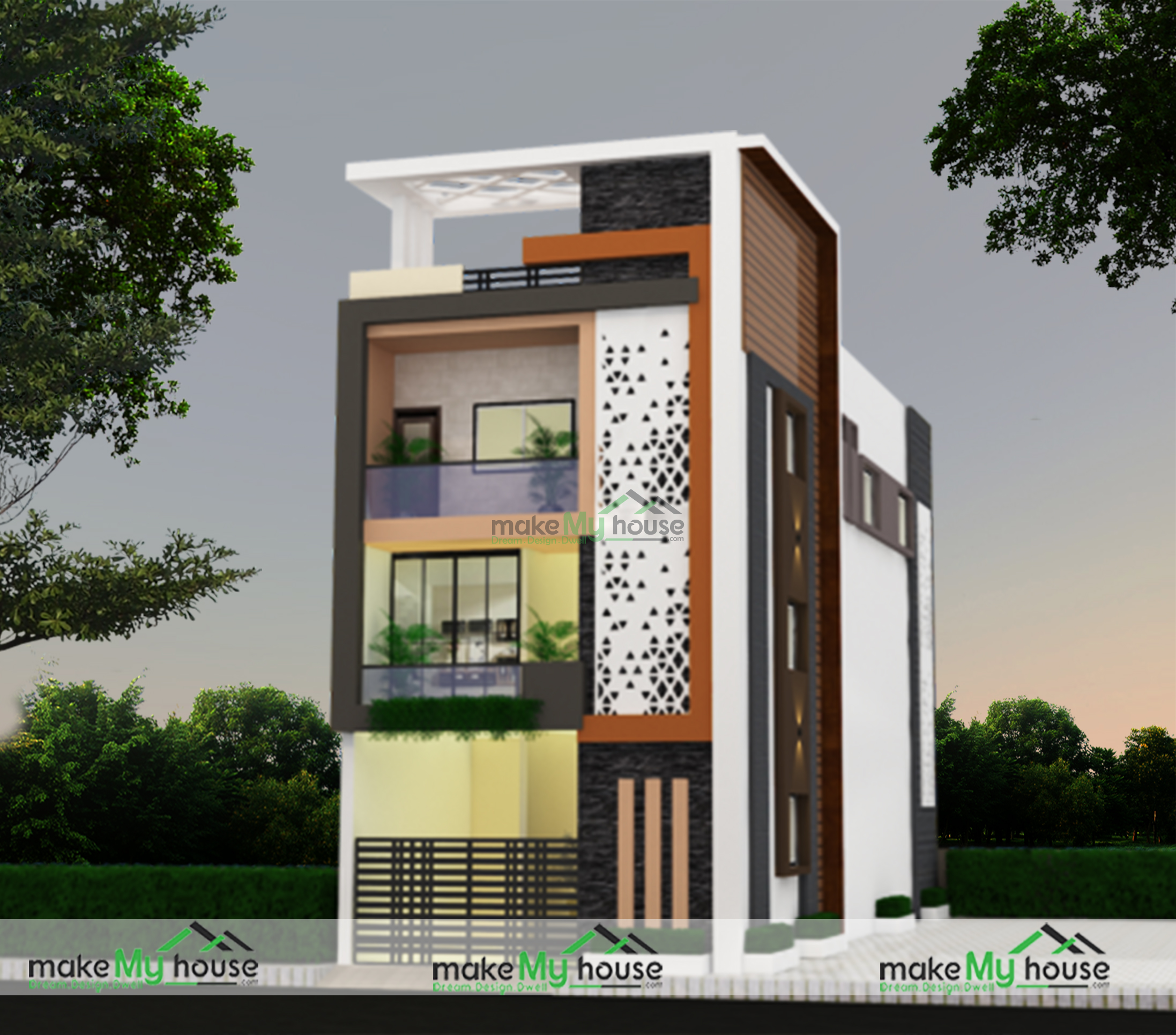 24x50 House With Shop Plan 10 Sqft House With Shop Design 3 Story Floor Plan