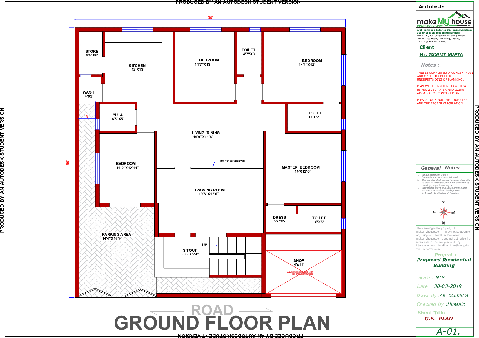  Two Storey House MMH655
